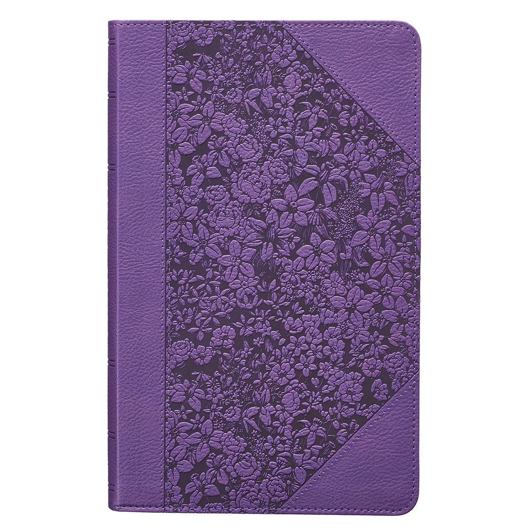 KJV Giant Print Bible, Purple - Re-vived