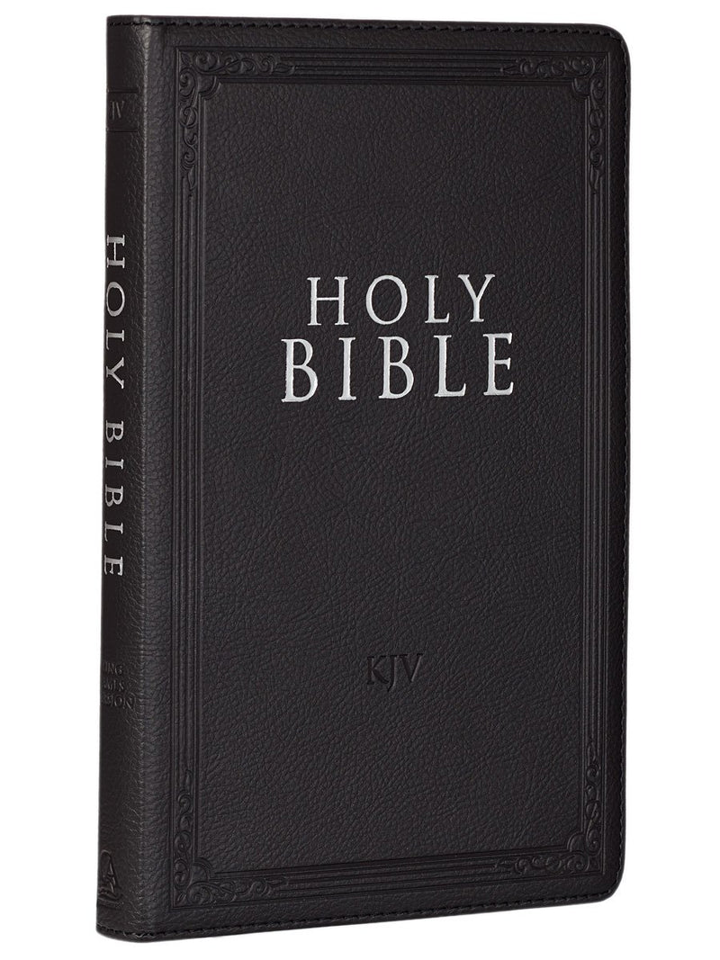 KJV Gift & Award Bible, Black, Lux Leather