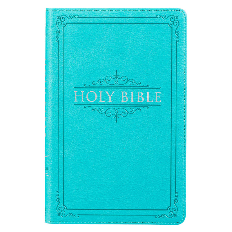 KJV Gift & Award Bible, Turquoise