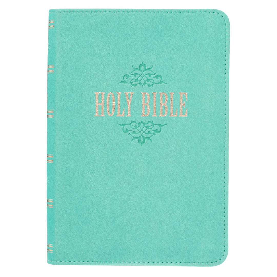 KJV Large Print Compact Bible, Teal