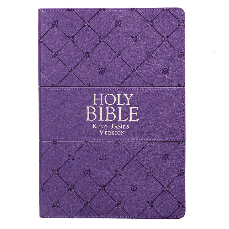 KJV Super Giant Print Bible, Purple
