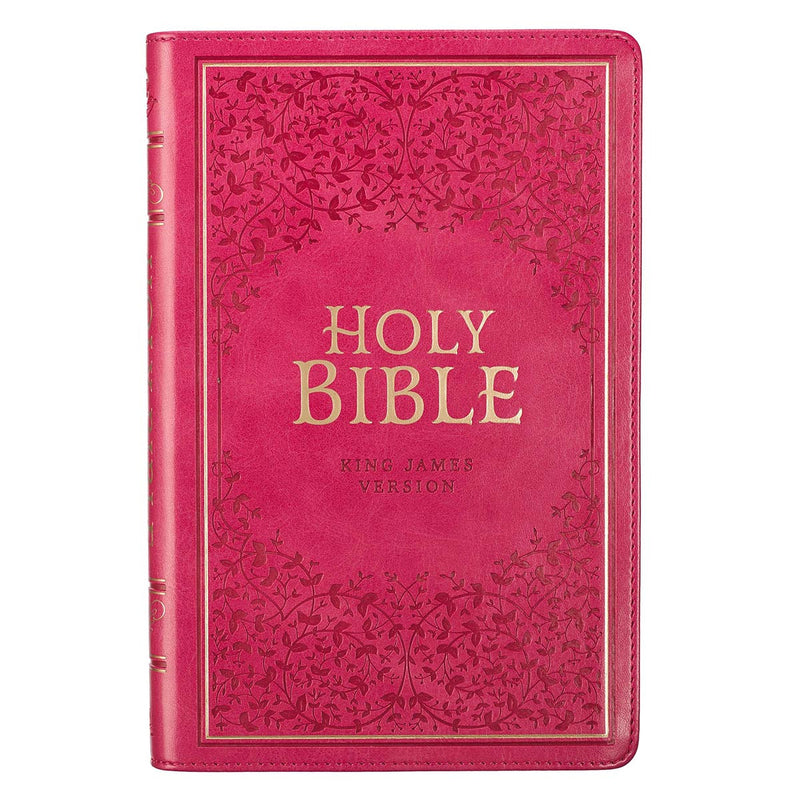 KJV Gift Edition Bible, Pink, Thumb Indexed