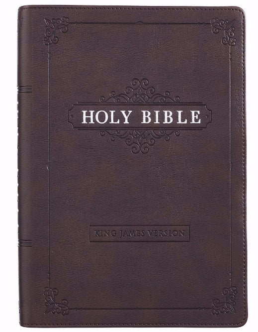 KJV Giant Print Bible, Black, Indexed