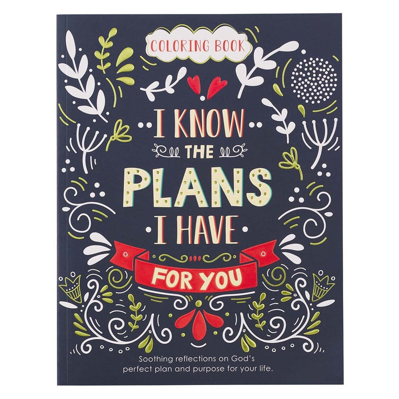 I Know the Plans Colouring Book