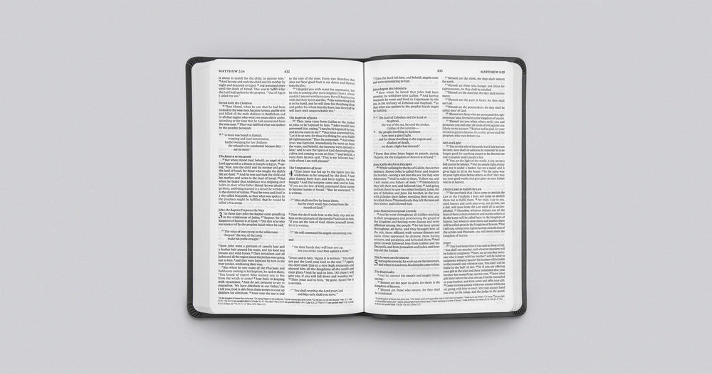 ESV Value Thinline Bible, Trutone, Charcoal, Celtic Cross - Re-vived