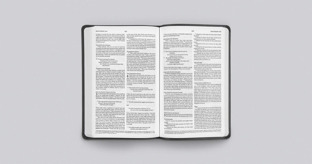 ESV Value Thinline Bible, Trutone, Charcoal, Celtic Cross - Re-vived