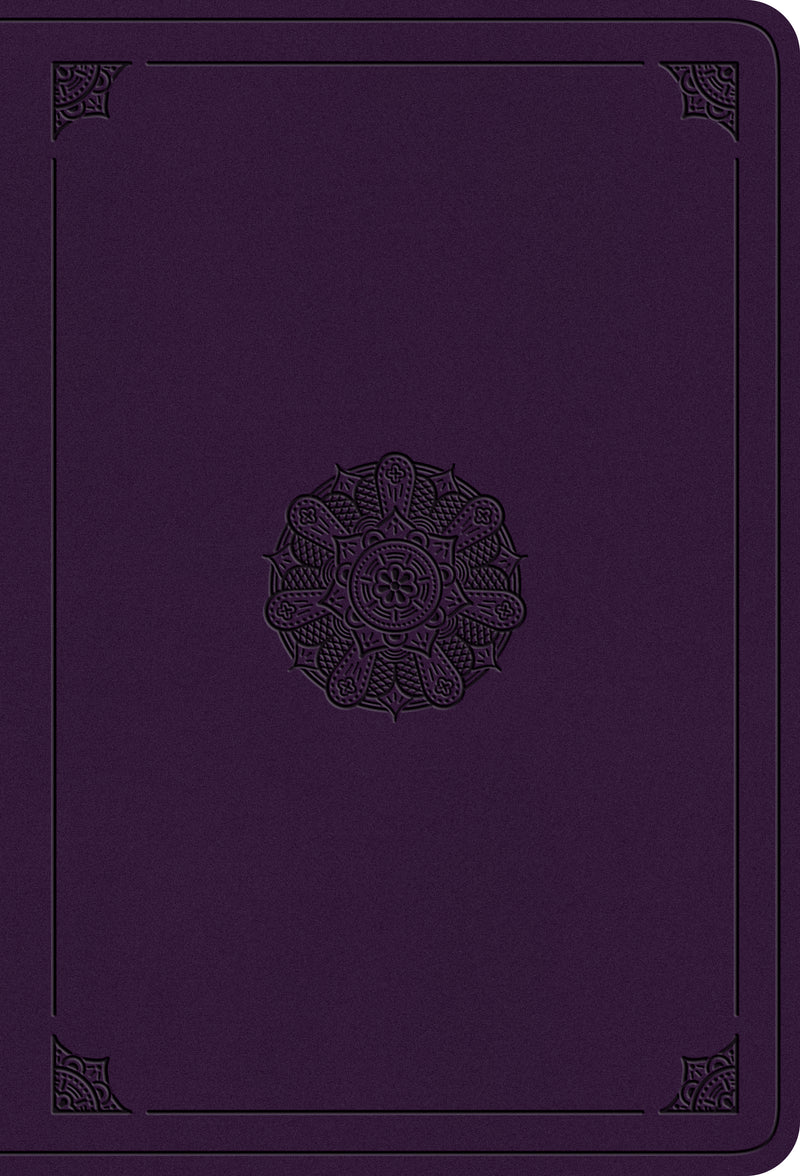 ESV Value Large Print Compact Bible, Lavender