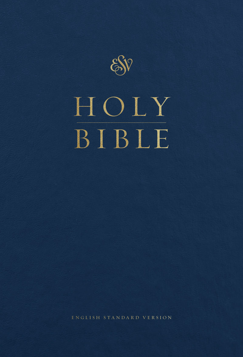 ESV Pew and Worship Bible, Large Print (Blue)