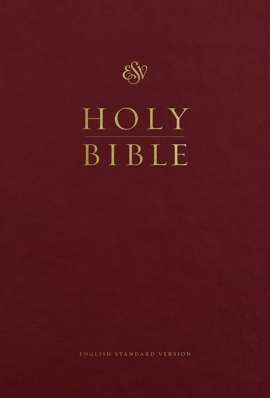 ESV Pew and Worship Bible, Large Print (Burgundy) - Re-vived