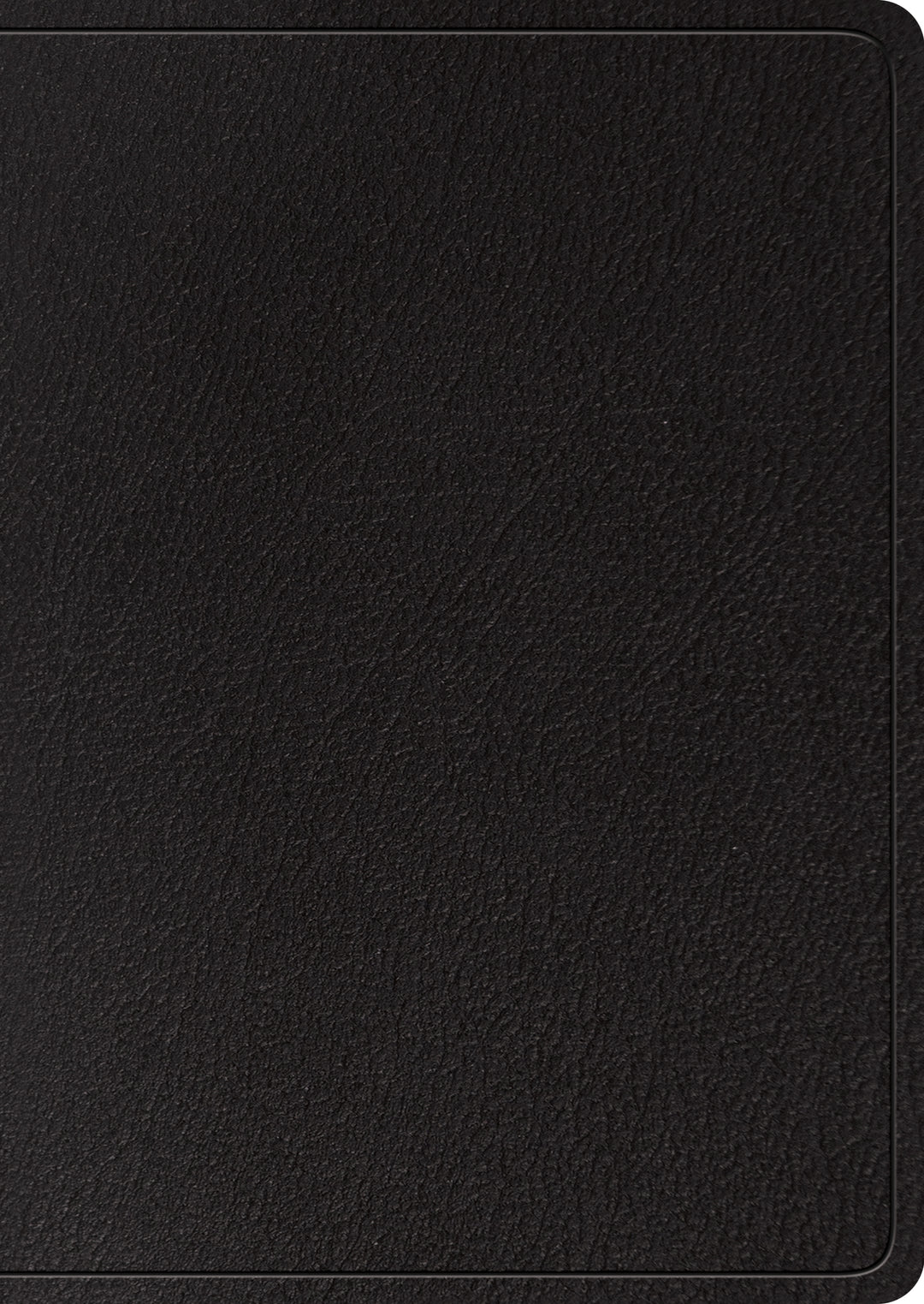 ESV Study Bible, Large Print, Black, Indexed - Re-vived