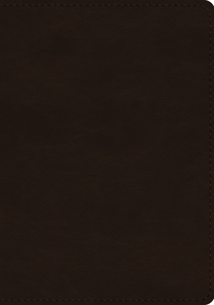 ESV Single Column Journaling Bible, Large Print, Brown - Re-vived