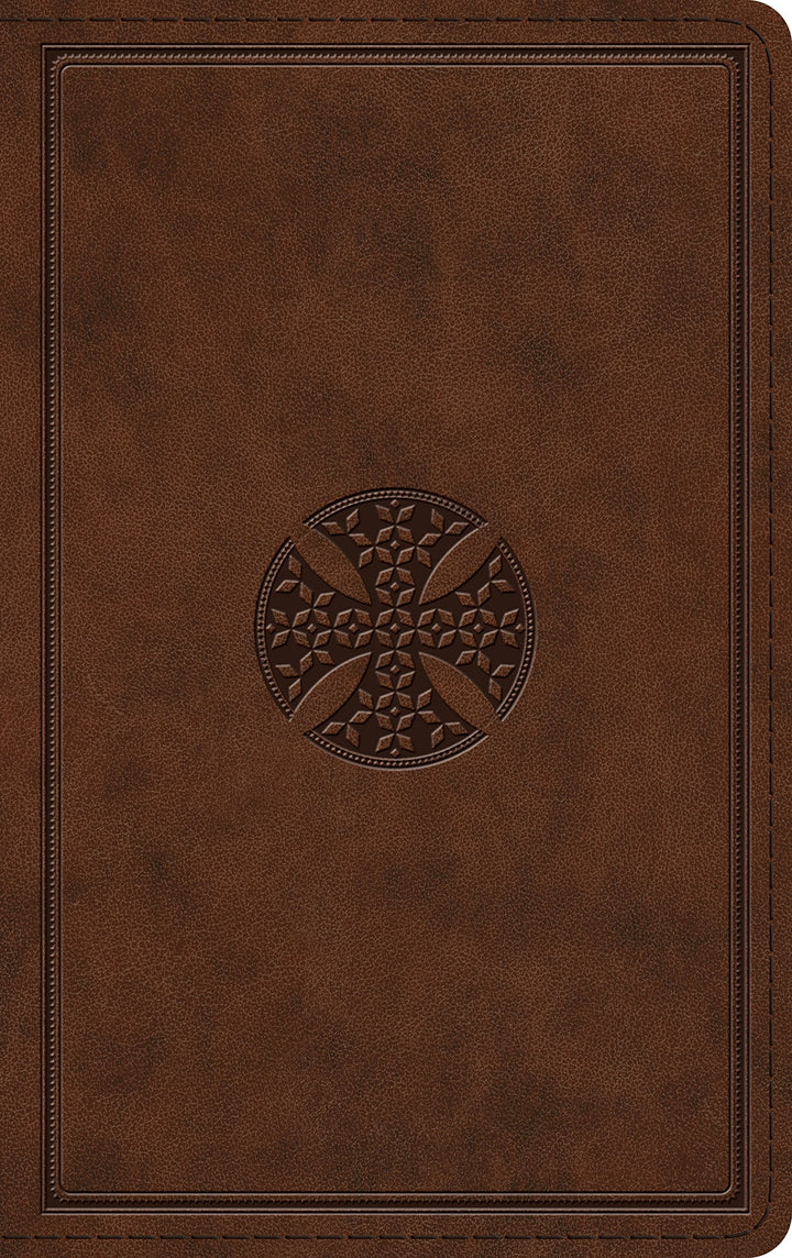 ESV Thinline Bible (Buffalo Leather, Deep Brown) - Re-vived