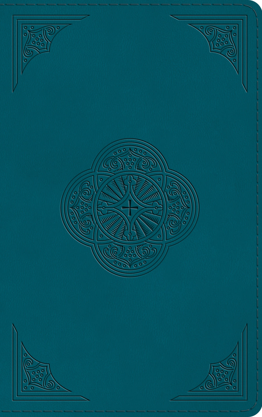ESV Thinline Bible (TruTone, Deep Teal, Rotunda Design) - Re-vived