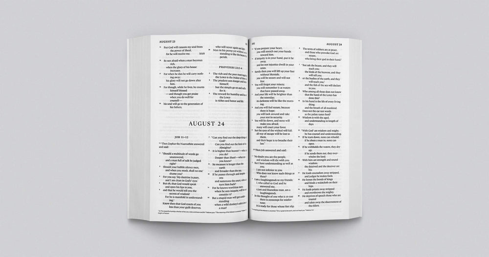 ESV Every Day Bible: 365 Readings through the Whole Bible - Re-vived