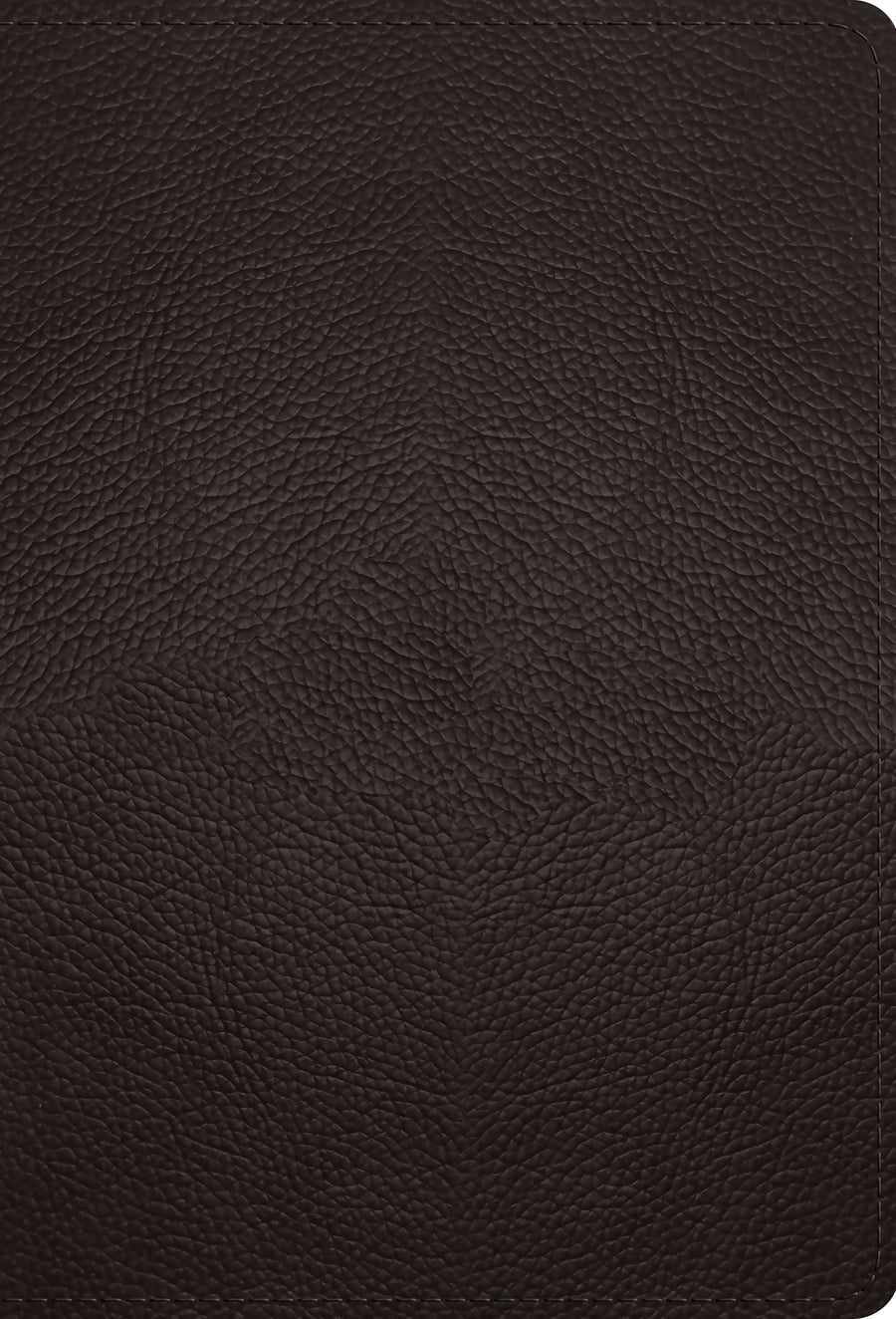 ESV Large Print Compact Bible (Buffalo Leather, Deep Brown) - Re-vived