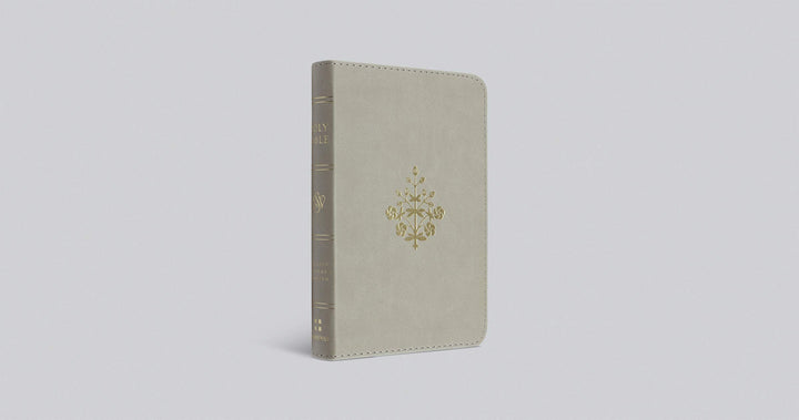 ESV Compact Bible, TruTone, Stone, Branch Design - Re-vived