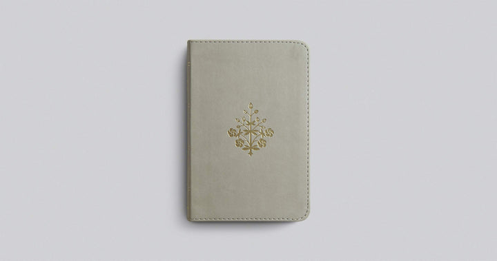 ESV Compact Bible, TruTone, Stone, Branch Design - Re-vived