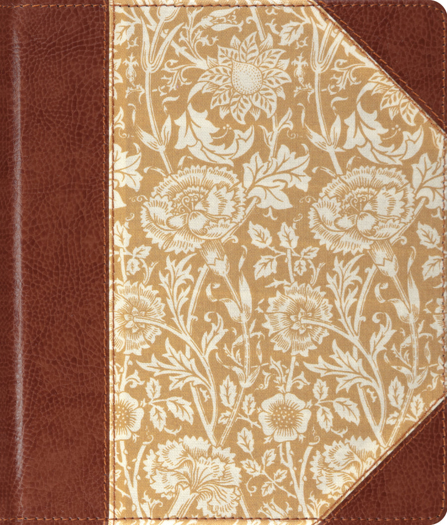 ESV Journaling Bible, Cloth over Board, Antique Floral - Re-vived