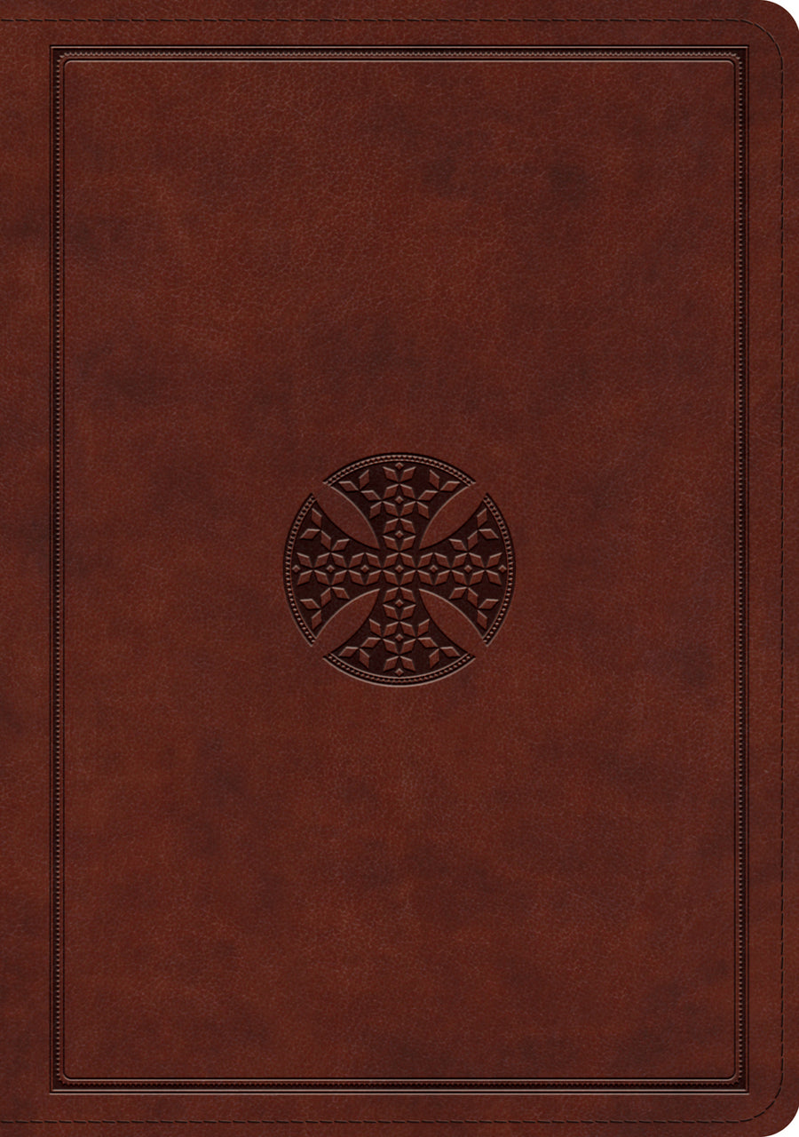 ESV Journaling Bible, Interleaved Edition, Mahogany - Re-vived