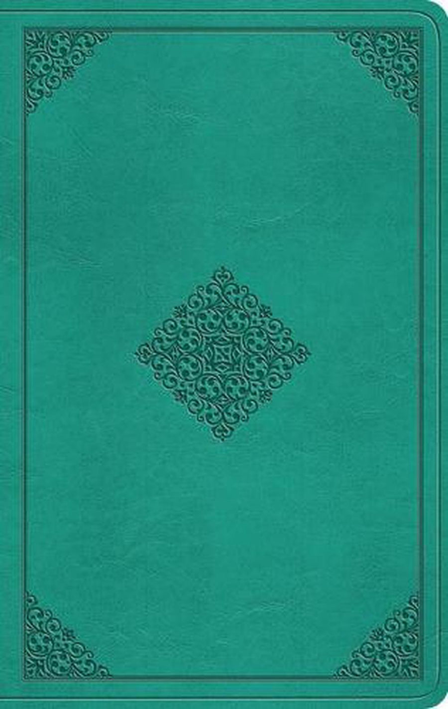 ESV Value Thinline Bible, Teal, Ornament Design - Re-vived