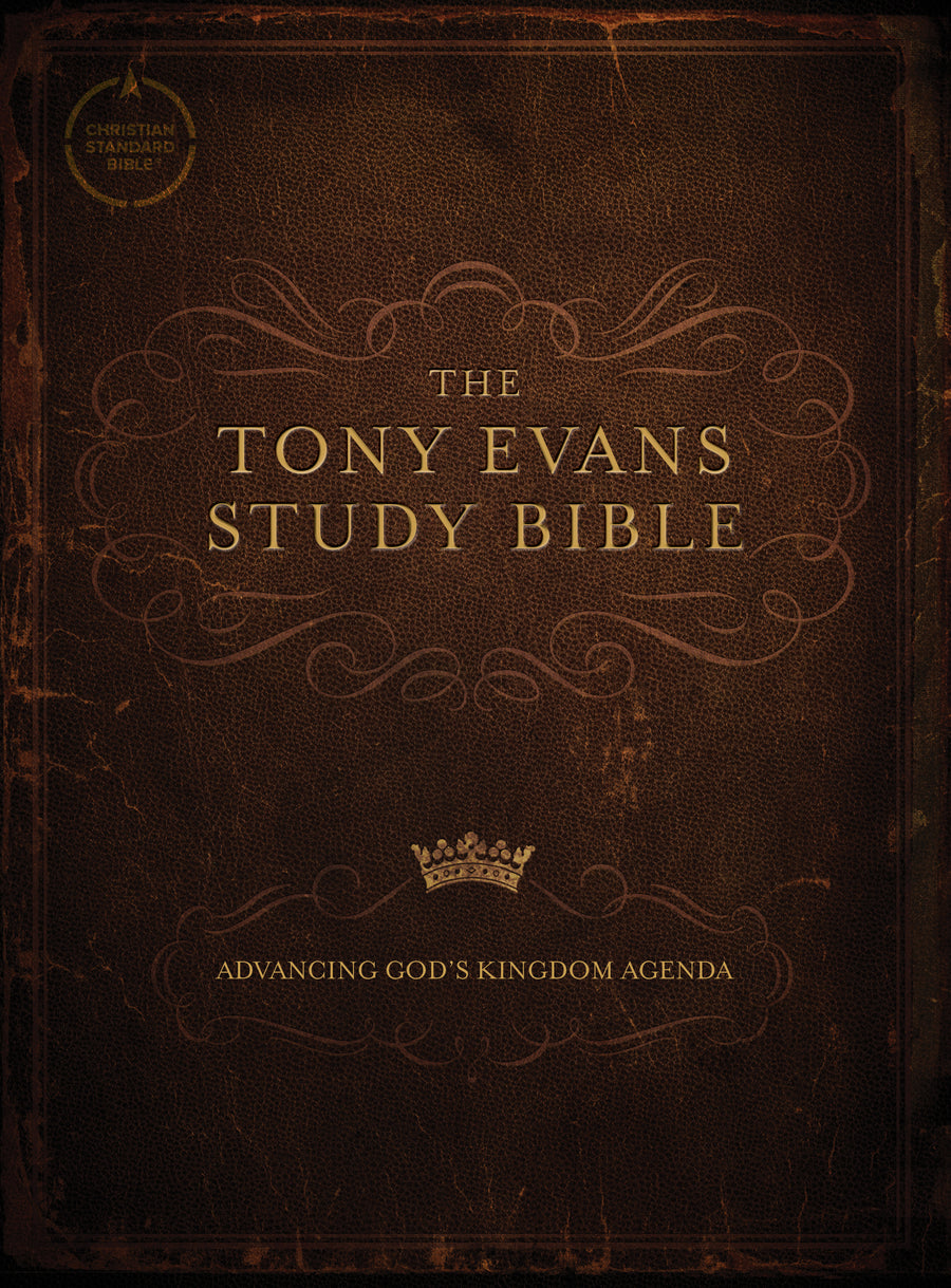 CSB Tony Evans Study Bible, Hardcover - Re-vived