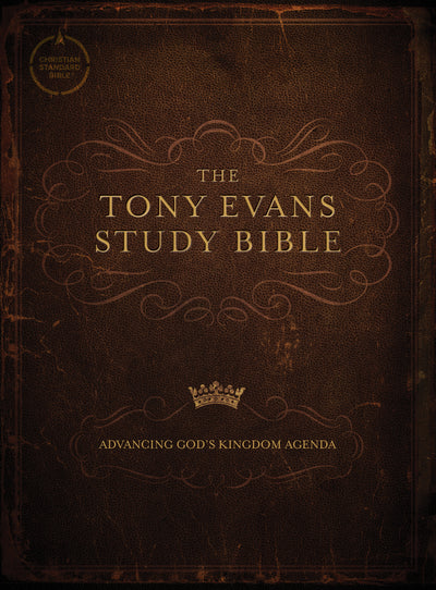 CSB Tony Evans Study Bible, Hardcover - Re-vived