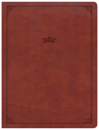 CSB Tony Evans Study Bible, British Tan LeatherTouch - Re-vived