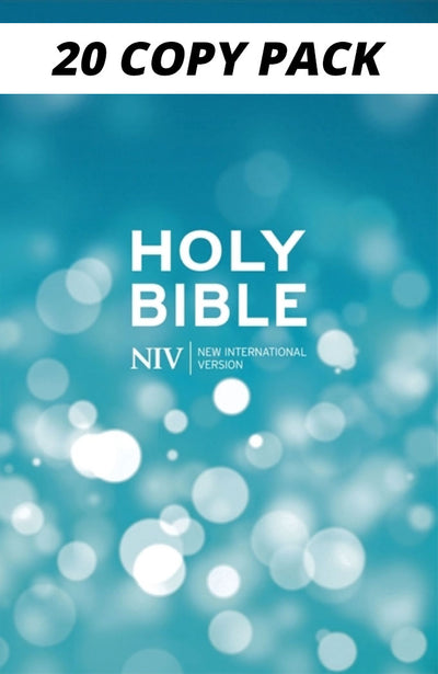 NIV Popular Blue Hardback Bible (20 Copy Pack) - Re-vived