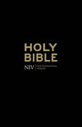 NIV Popular Cross-Reference Black Leather Bible - N/A - Re-vived.com