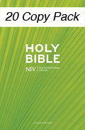 NIV Schools Hardback Bible 20 Copy Pack - N/A - Re-vived.com