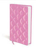 NIV Compact Strawberry Cream Quilted Duo-Tone Bible - N/A - Re-vived.com