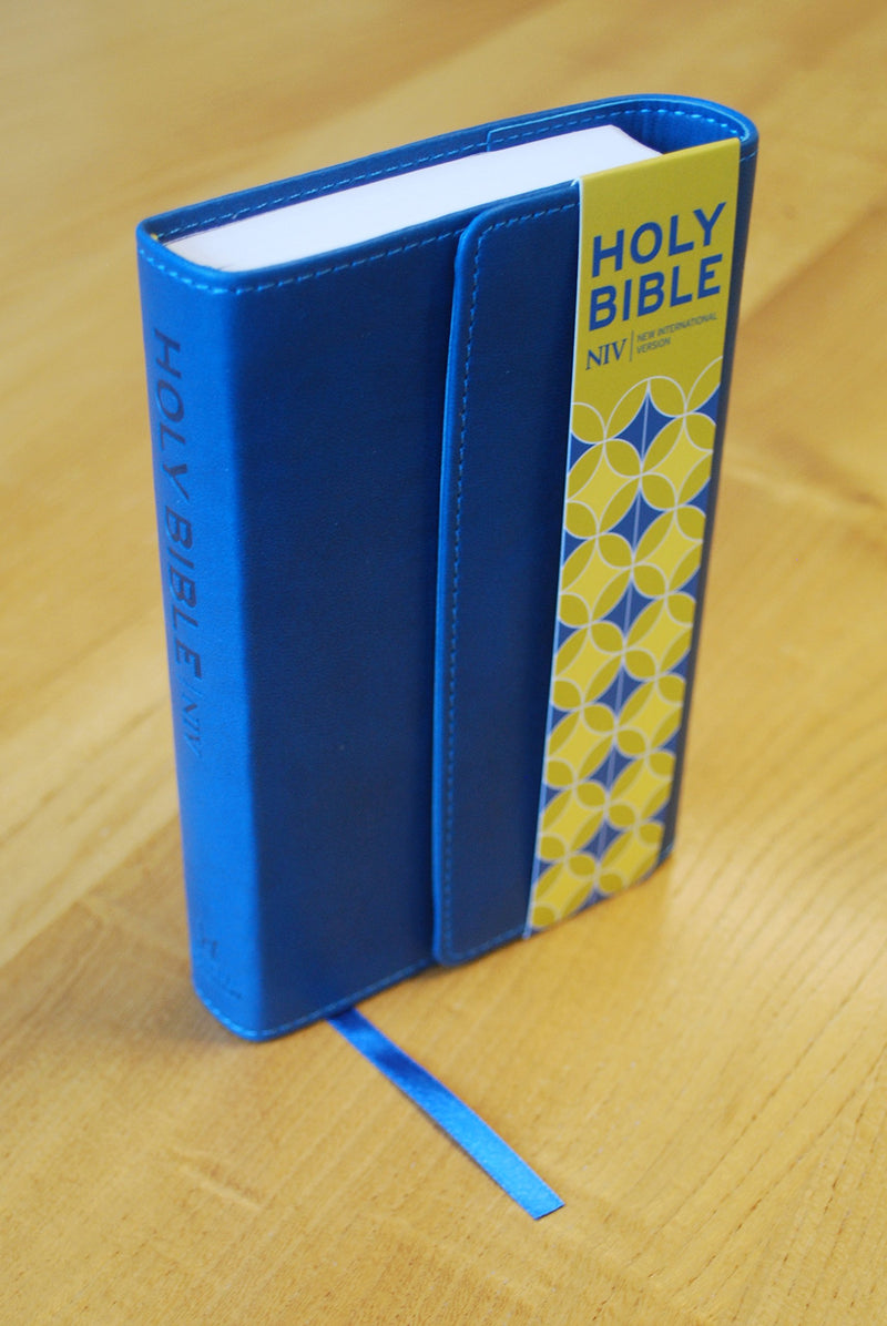 NIV Pocket Soft-Tone Bible With Clasp Hardback - Re-vived