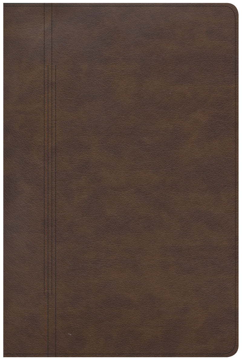CSB Life Restoration Bible, Brown LeatherTouch
