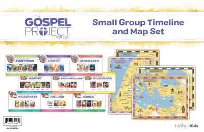 Gospel Project: Kids Small Group Timeline and Map - Re-vived