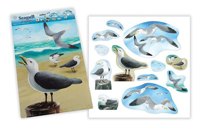 Fisher's Pier Seagull Cutouts (set of 12) - Re-vived