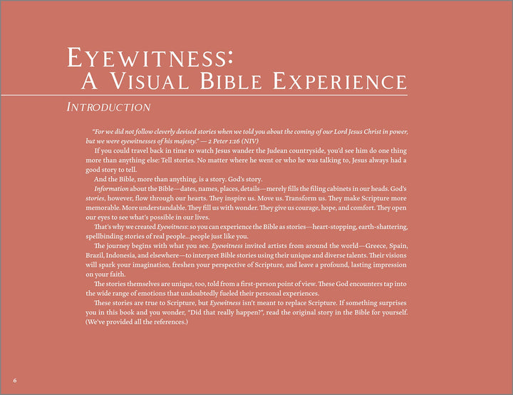 Eyewitness: The Visual Bible Experience - Re-vived