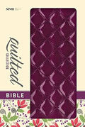 NIV Quilted Collection Bible Plum Duo-Tone Paperback - N/A - Re-vived.com