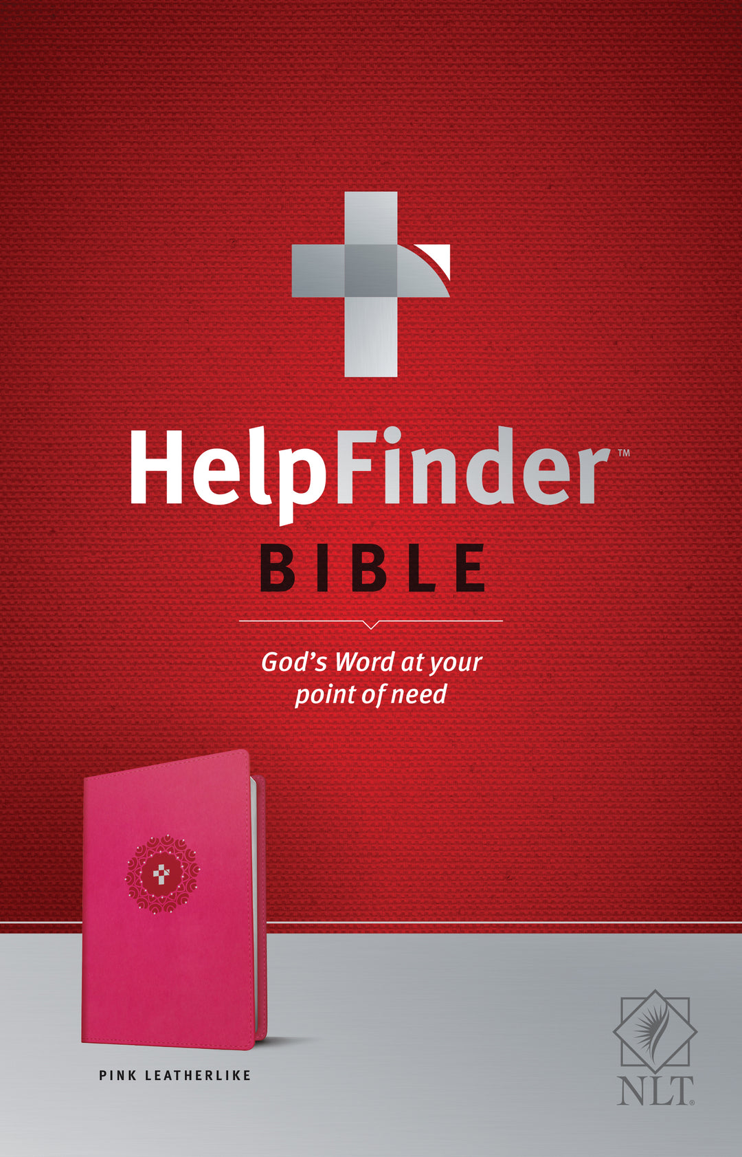 NLT HelpFinder Bible, Pink - Re-vived