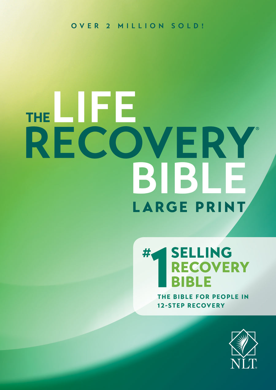 NLT Life Recovery Bible, Large Print, Hard Cover - Re-vived
