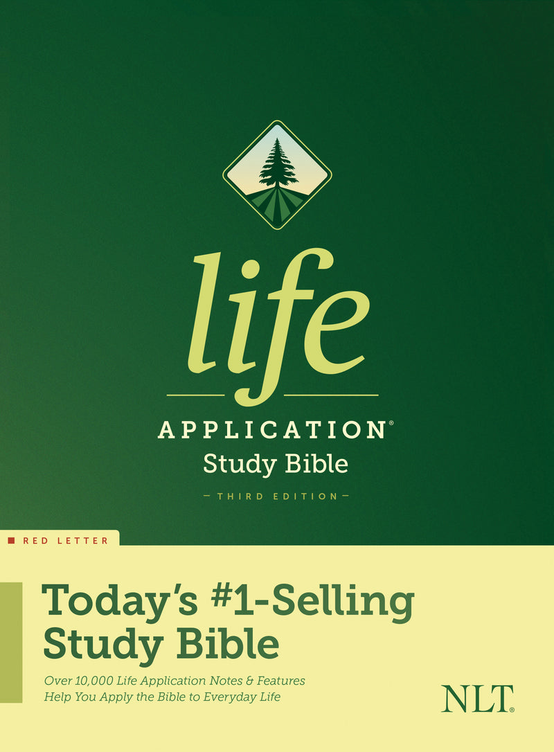 NLT Life Application Study Bible, Third Edition, Hard Cover - Re-vived