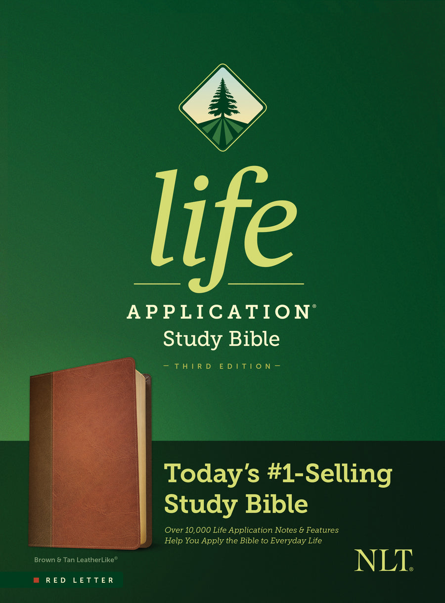 NLT Life Application Study Bible, Third Edition - Re-vived