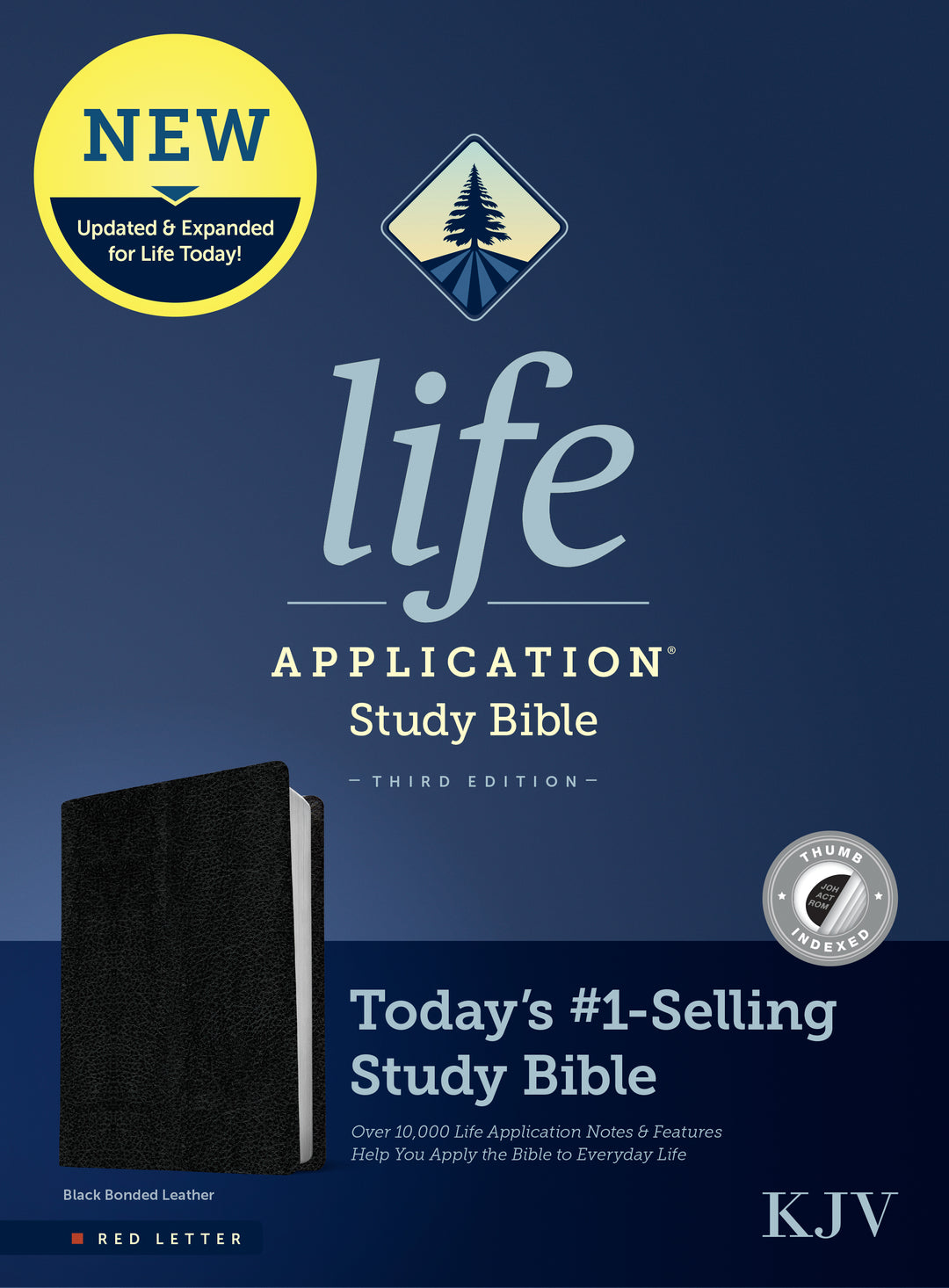KJV Life Application Study Bible, Third Edition, Black