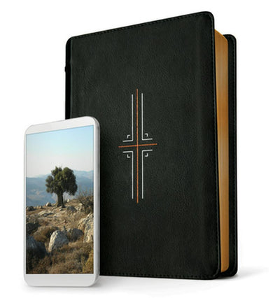 NLT Filament Bible, Black, Indexed - Re-vived