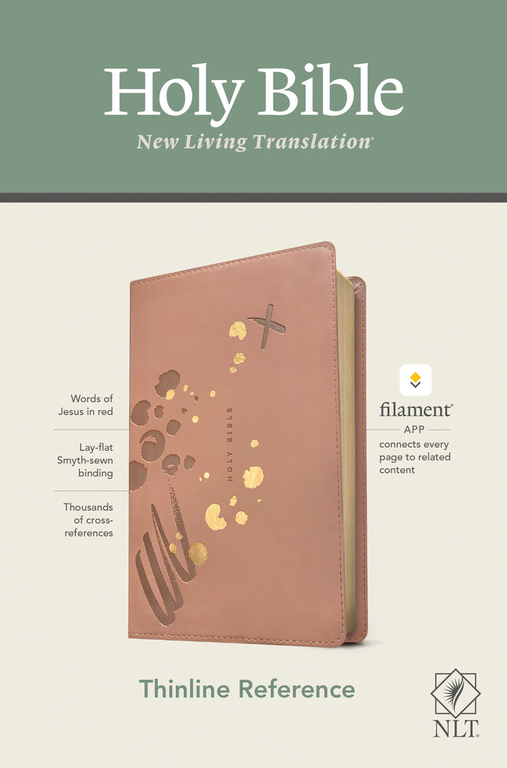 NLT Thinline Reference Bible, Filament Enabled Edition - Re-vived