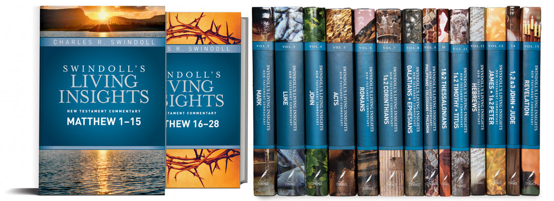 Swindoll's Living Insights New Testament Complete Set - Re-vived