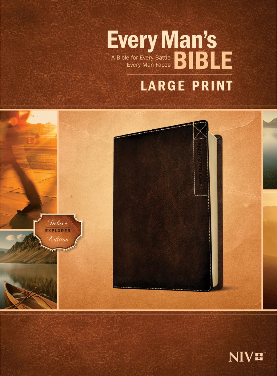 Every Man’s Bible NIV, Large Print, Deluxe Explorer Edition - Re-vived