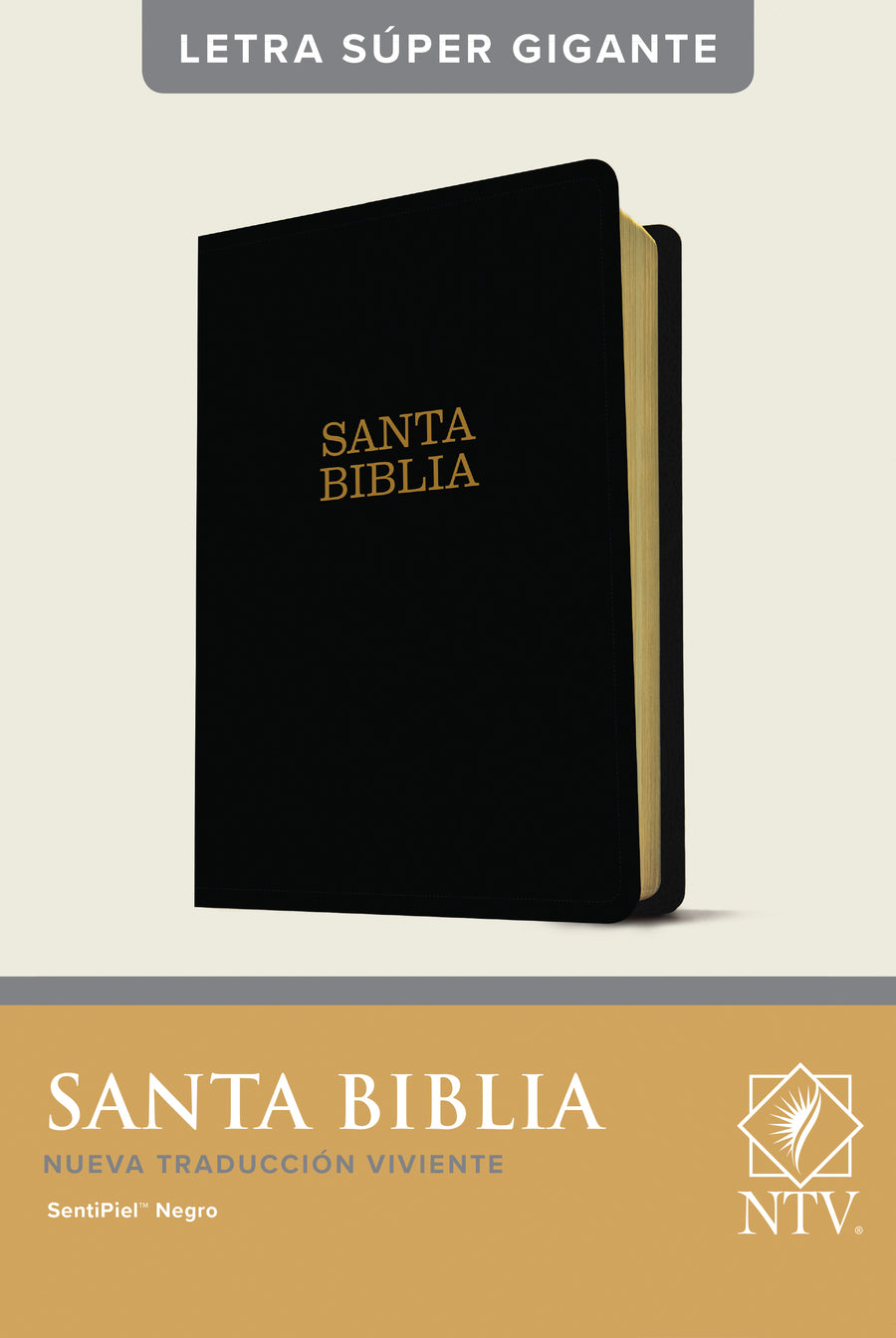 Santa Biblia NTV, Letra Súper Gigante, Letra Roja, SentiPiel - Re-vived