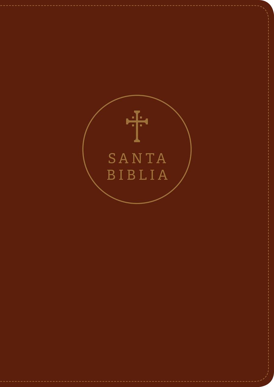 Santa Biblia RVR60, Edición de referencia ultrafina, letra g, Brown - Re-vived