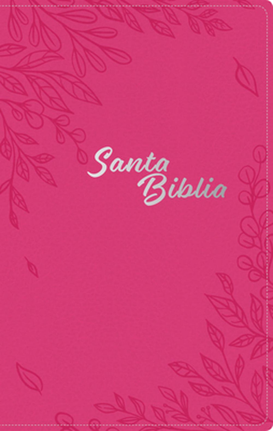 Santa Biblia NTV, Edición zíper, Flores rosa (SentiPiel) - Re-vived