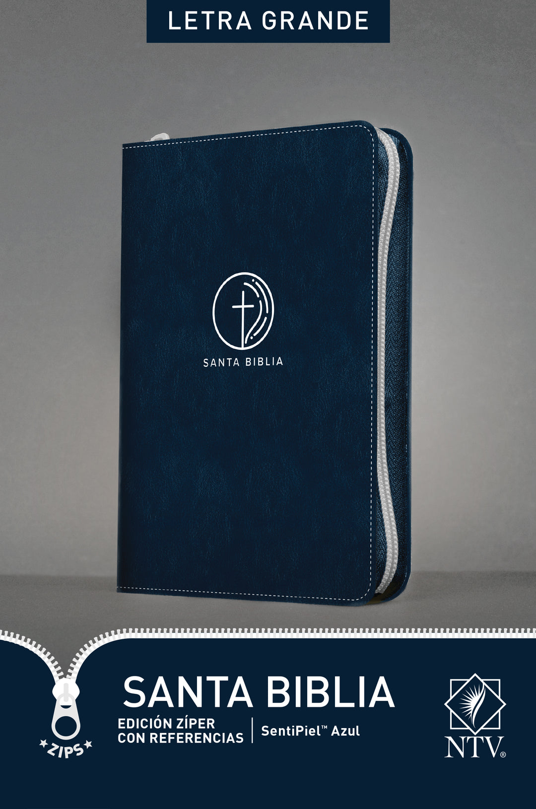 Santa Biblia NTV, Edición zíper con referencias, letra grand
